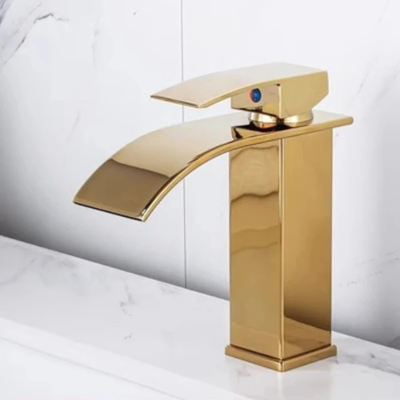 Bathroom Accessories Household Home Hot and Cold Water Waterfall Dragon Head Kitchen Bathroom Bathroom Washbasin Faucet Tapware