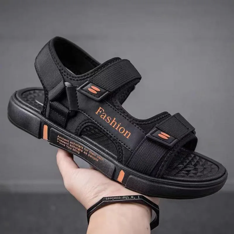 Casual Versatile Trendyy Roman Sandals Non-slip Wear-resistant High-looking Sandals Outdoor Casual Slippers Indoor Sandals Women