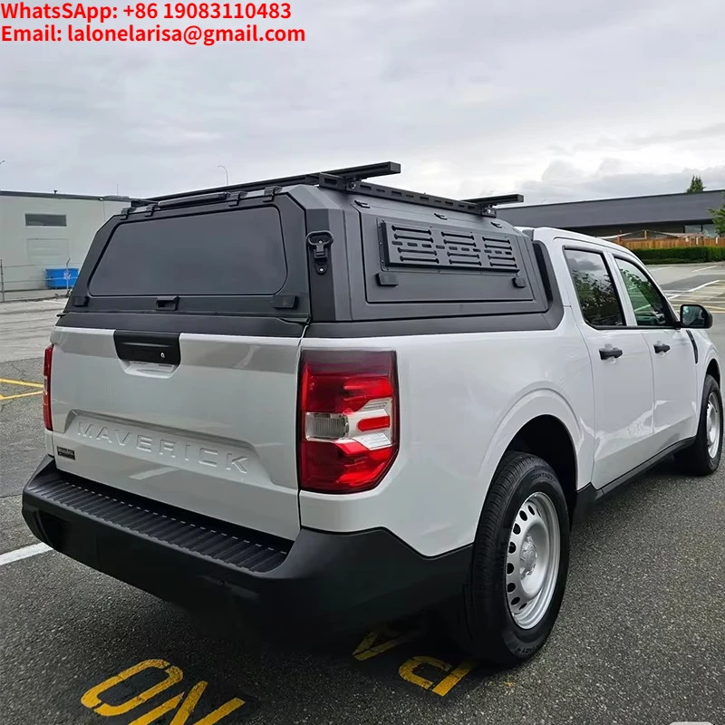 

Легкий алюминиевый кемпер-тент с раздвижным окном для пикапов Ford F-150 и Jeep Gladiator, для путешествий и бездорожья