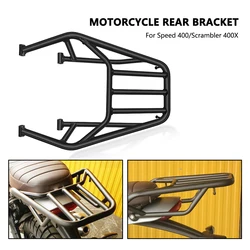 For Motorcycle Rear Luggage Rack Brackets Rear Cargo Racks Speed 400 Speed400 2024 Scrambler 400X Scrambler 400 X 2024 2025