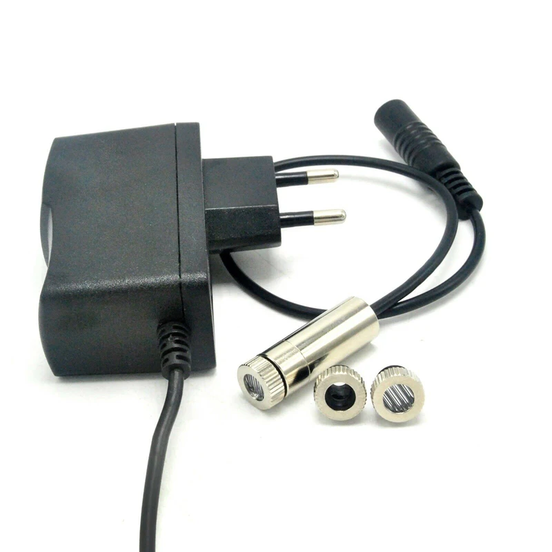 3w1 650nm 30mW 50mW 100mW 200mW Red Dot Line Cross Laser Diode Module 5V Adapter Heatsink