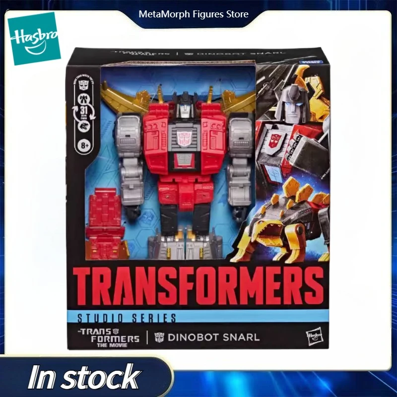 

Original Hasbro Transformers Studio Series DINOBOT SNARL Anime Figure Collection Toy Model