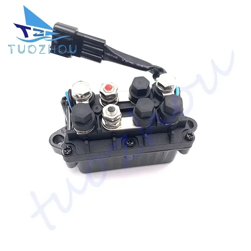 6AW-81950 Trim Relay For Yamaha Outboard Motor 4T 200HP F225 F250 F300 F350 ;6AW-81950-00 With Socket
