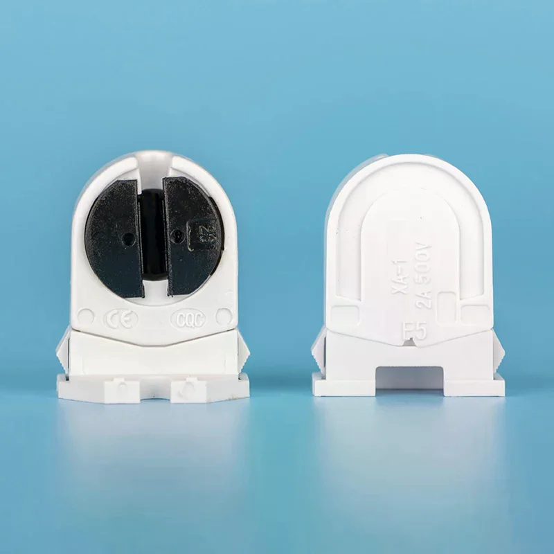 1pc T5 Holder C18A 500V 2a Led Fluorescent Light Tube Accessories Fluorescent Light Heat-Resistant Lamp Socket Ac