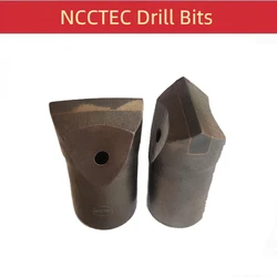 1.1''-4'' Tungsten Carbide Alloy 7 Degree Tapered Chisel Drill Bit 28-100mm for Rock Mining Drilling Hole Saw Cutter jack hammer