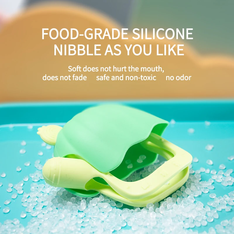 1 pz giocattoli per massaggiagengive per bambini da 0 a 12 mesi allenamento forza di presa forma di cactus bambino rinato morbido silicone accessorio per bambini giocattolo da masticare