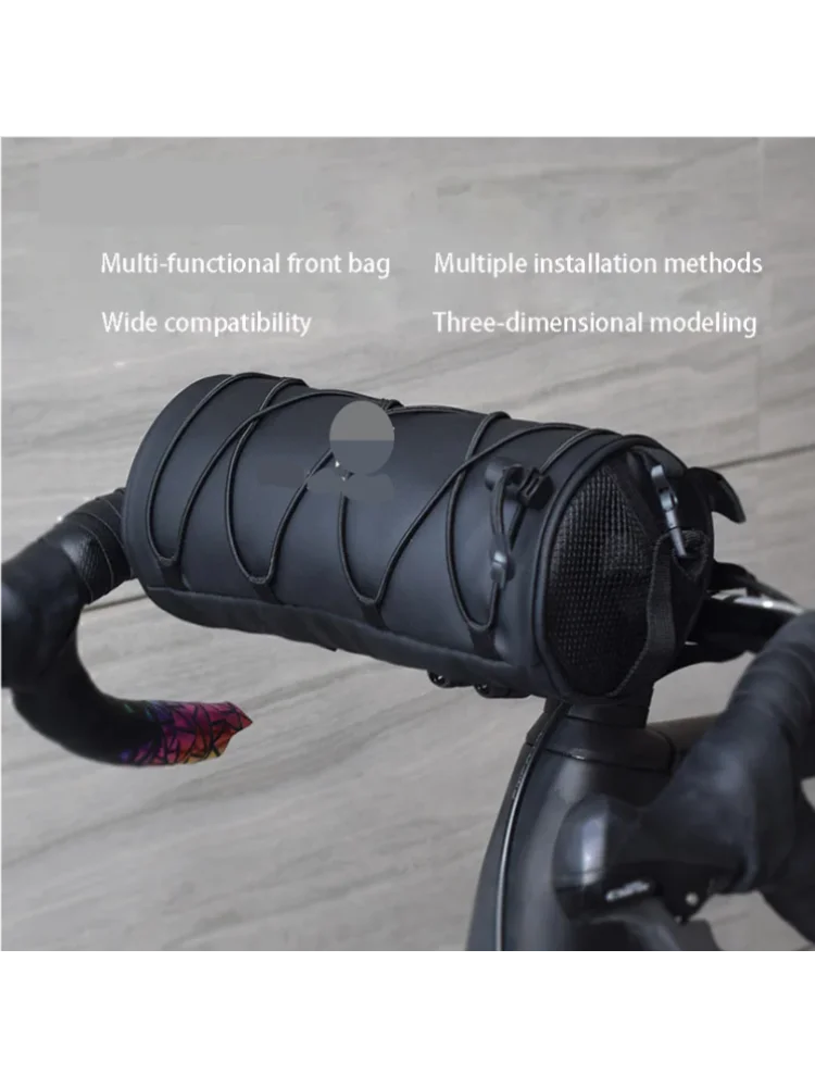 AliExpress NONE 2L 5L Bike Handlebar Bag, Bicycle Front Bag Shoulder Bag Storage Bag with Shoulder Strap for Road Mountain Bike Cycling Travel