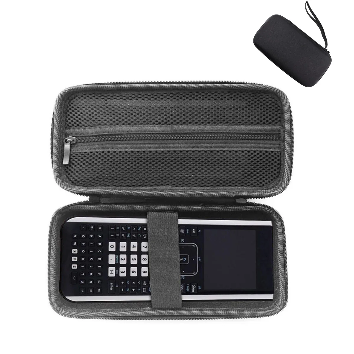 

Graphing Calculator Travel Storage Case Bag Protective Hard Shell Pouch with Wrist Strap Fits Most Scientific Financial