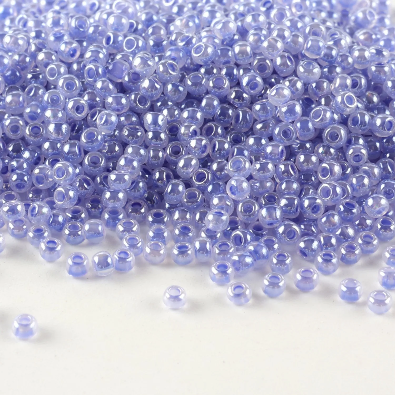 Hochwertige Glasperlen der Cream Series CJ für Schmuckherstellung, 10g/Tube, geeignet für alle Arten von DIY-Näharbeiten und anderen Bastelprojekten. – Detail 4