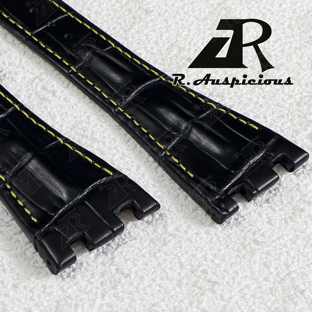 28mm Watch Strap for Audemars Piguet Royal Oak Offshore 15710 15703 26470 Genuine Leather cowhide Watchband Watch accessories