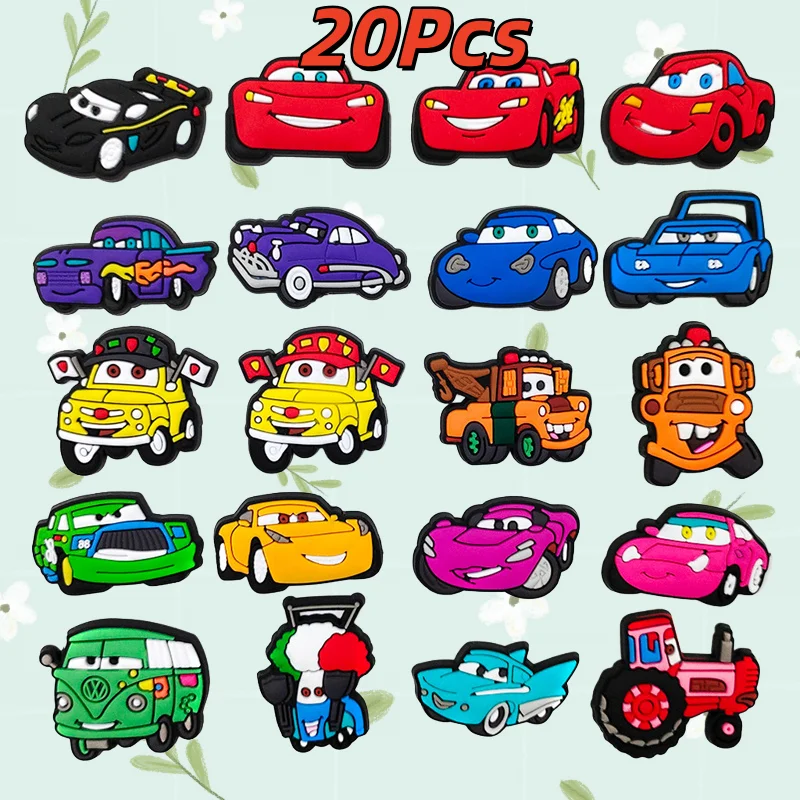 

MINISO Disney Crocodile Charms Footwear Accessories 20 Kinds Car Footwear Clogs Sandal Decorations