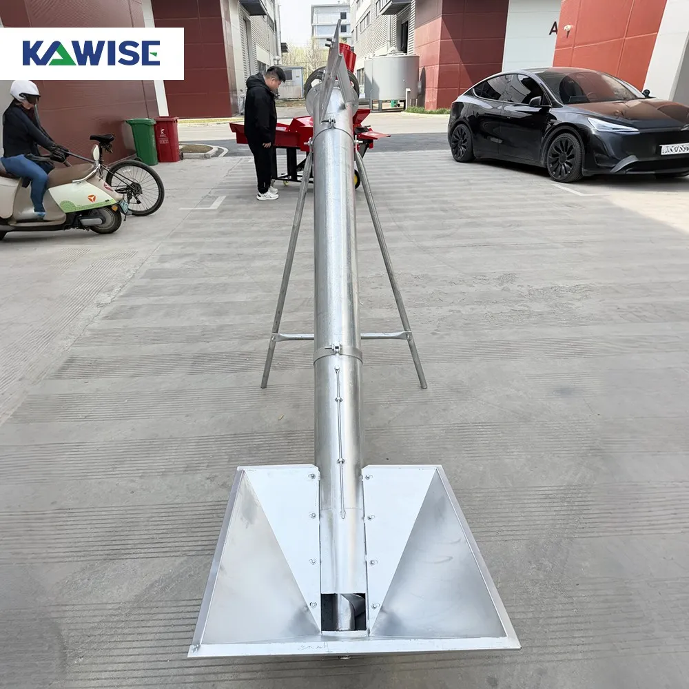 AIROW Tubular Screw Conveyor for Sealed Powder Feeding in Feed Biomass and Fertilizer Processing