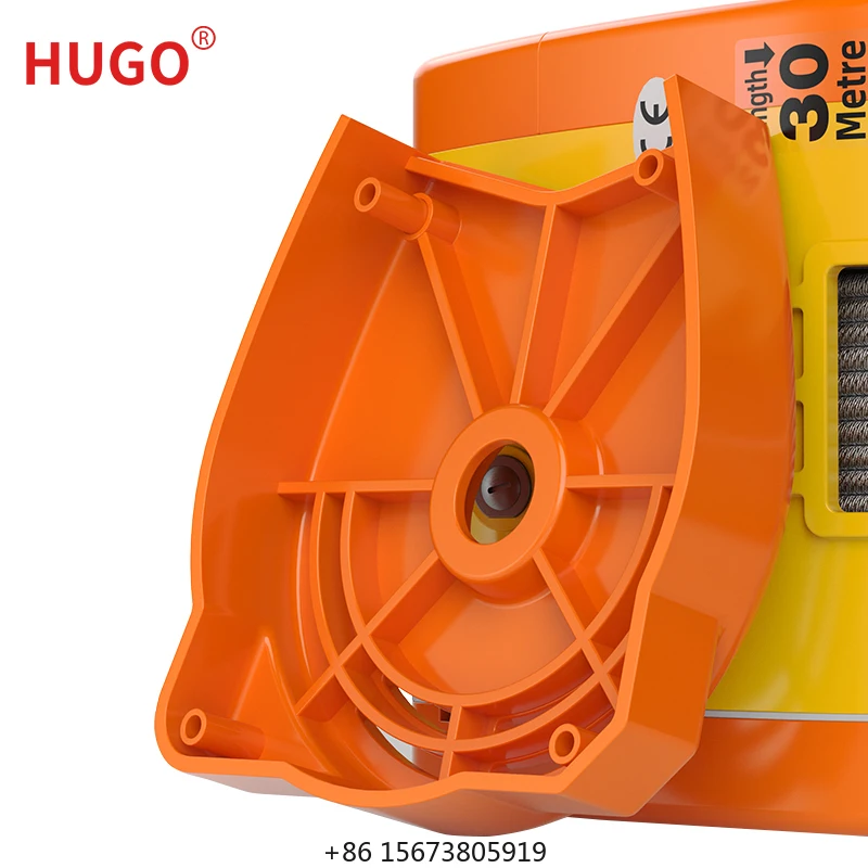 hugo 250kg 300kg 30m Motor 2 Post Lifting Machine Mini Winch Electric Wire Rope Hoist