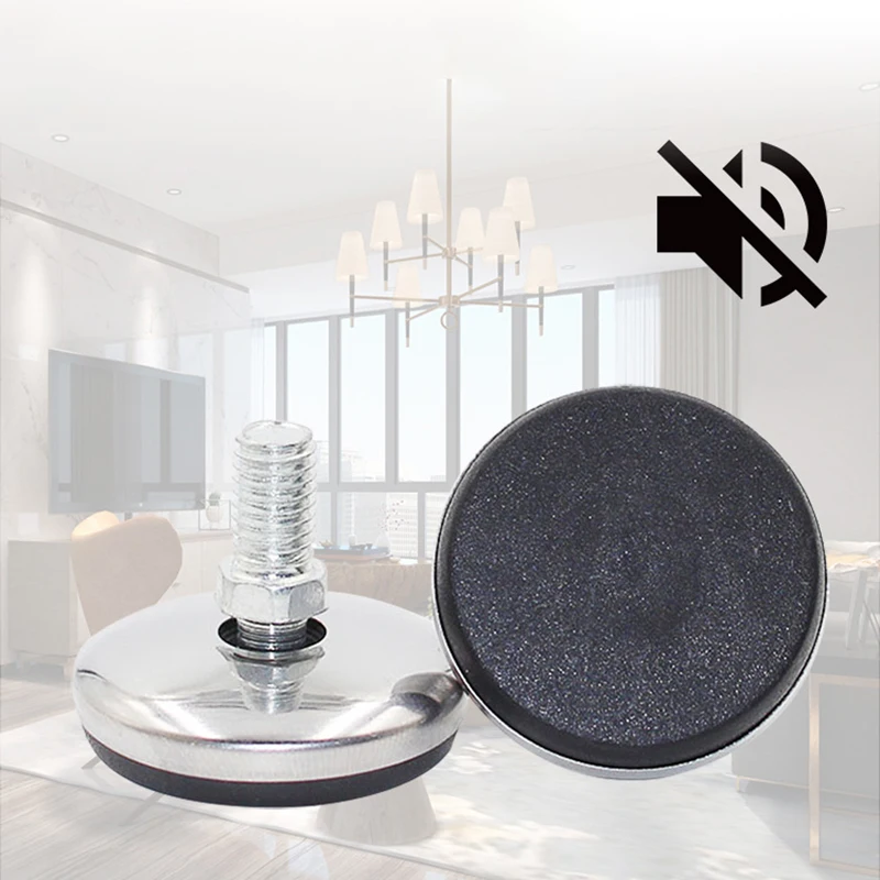 4 pz M6 M8 M10 mobili tavolo sedia divano gamba piedi livellatore regolabile Glide Slide Pad