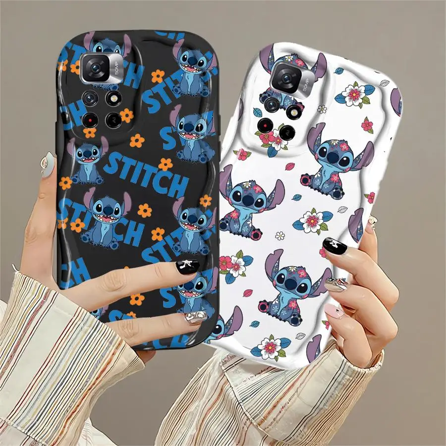 

Мягкий прозрачный чехол для телефона Disney Stitch для Xiaomi Poco X3 NFC X5 X3 Pro