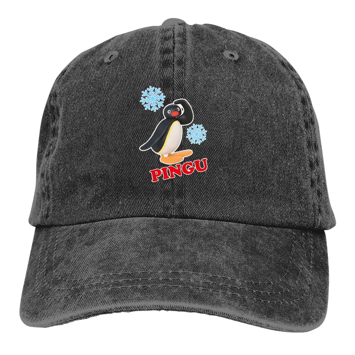 

Pingu The Penguin Baseball Caps Peaked Cap Pingu Sun Shade Hats for Men Women