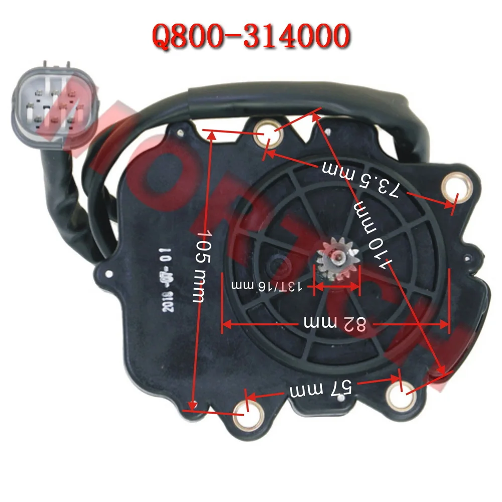 

Front Axle Motor Assy For CFmoto CF400ATR 450 ATV CF500ATR 550 CFORCE CF600ATR 625 TOURING CF800 X8 CF1000 1000 UTV Q800-314000