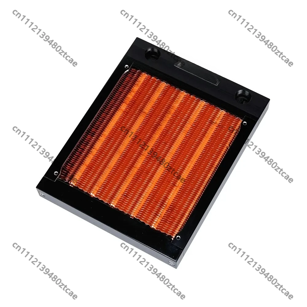 

Pure Purple Copper Water Drain 17MM Ultra Thin Split Water Cooling ITX Radiator 120 240 280 360