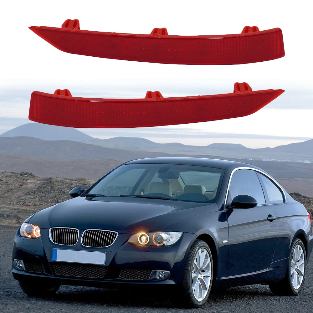 For BMW 330i  xDrive Base Sedan 2019 2020 2021 2022 Car Rear Bumper Reflector Warning Strip 63147420448 63147420447