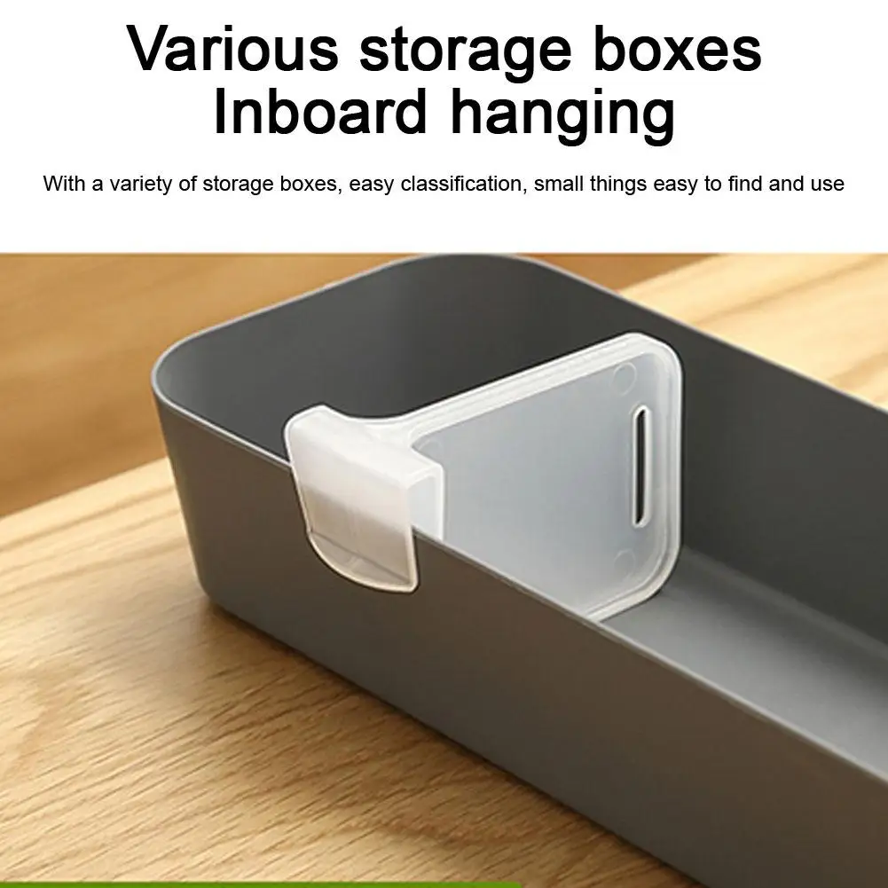 Plastic Refrigerator Partition Board Multifunctional Free Combination Buckle Type Refrigerator Partition Clip Organization