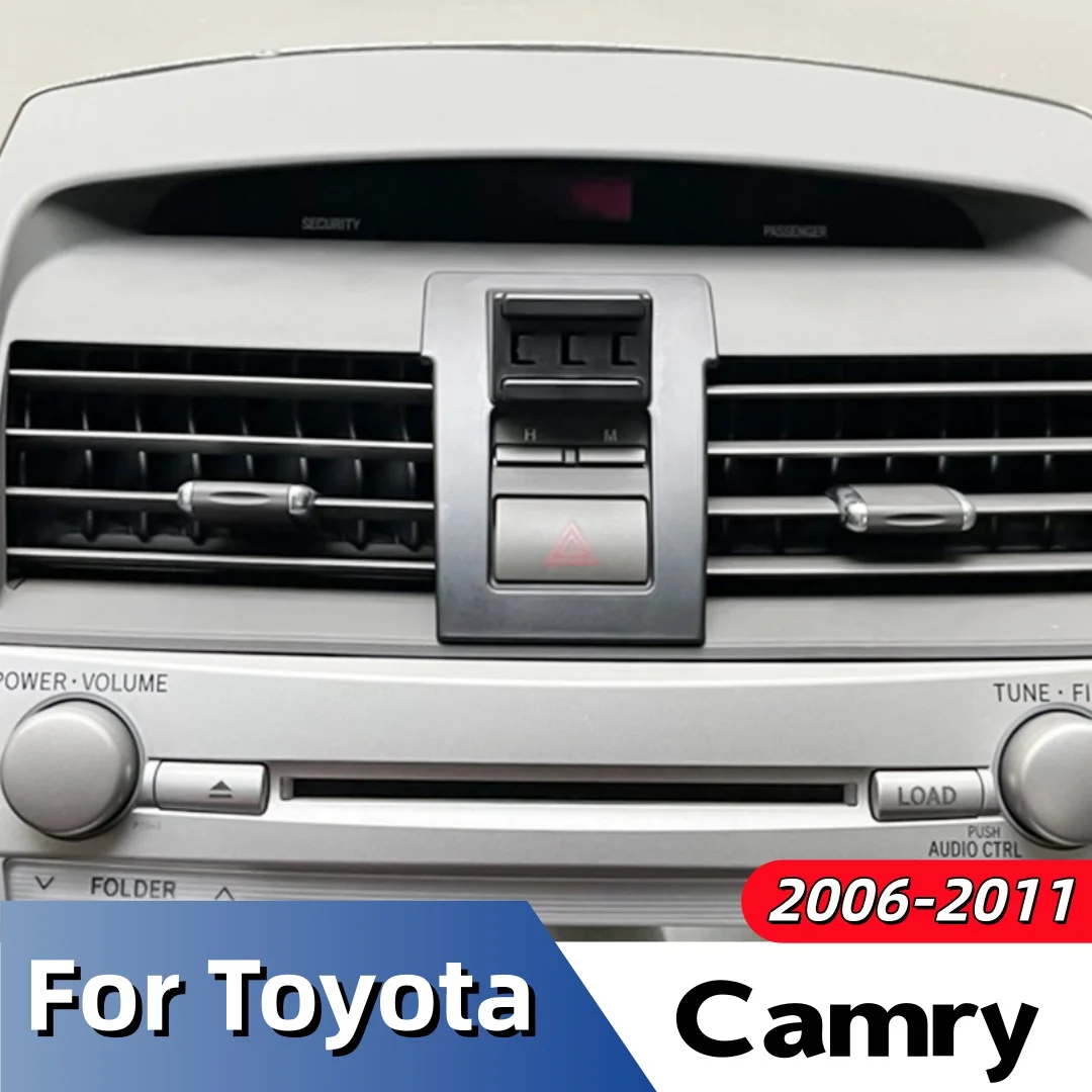 Suitable for 2006-2011 Sixth-Generation Toyota Camry Car Mobile Phone Holder, Abs Material Air Vent Gps Navigation Mobile Phone Holder, Mobile Phone Placement Holder