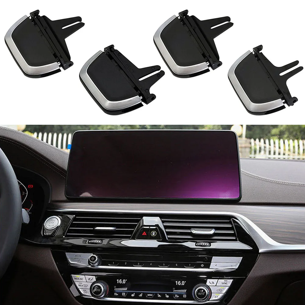 Air Conditioning Vent Grille Tab Slider Clips Repair Kit For BMW 5 Series G30 G38 64229329579 64229357867 Front Rear