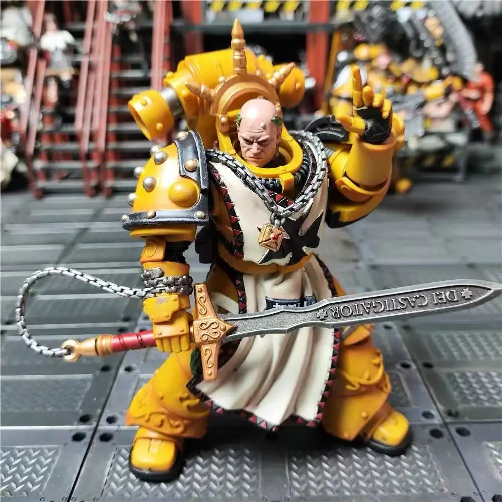 

【JOYTOY】Warhammer 40K The Horus Heresy Imperial Fists Sigismund First Captain of The Lmperial Fists Модель игрушки