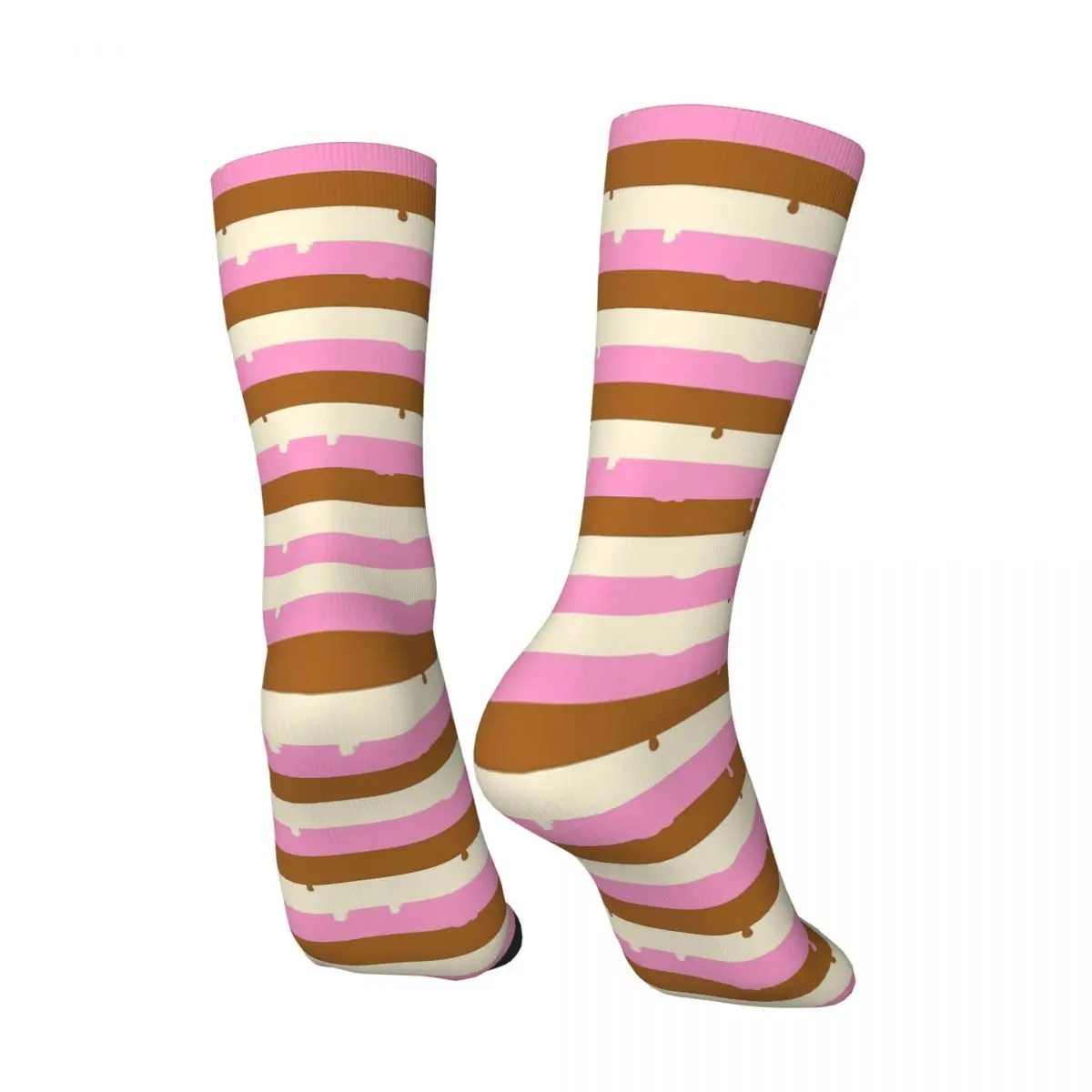 Neapolitan Drip Crazy Men's compression Socks Unisex A must-have for summer Harajuku Pattern Printed Funny Happy Crew Sock