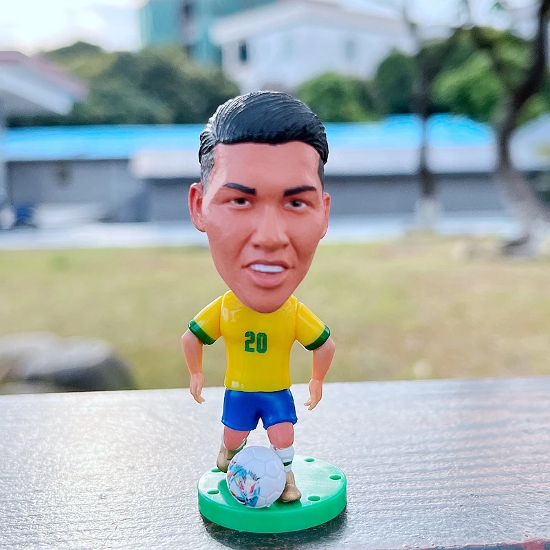 Brazil Football 6.5cm Height Resin Activity Soccer Dolls Figure Toys - view 5