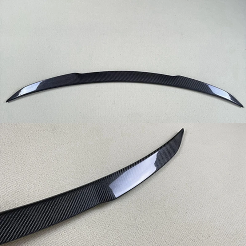 

Для BMW 4 серии G26 4-дверный 2020-2022 Автомобильный багажник, крышка багажника, спойлер, крылья, настоящее углеродное волокно/кованое углеродное волокно