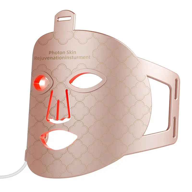 8 Color Light Infrared LED Light Therapy Beauty Mask Silicon Face Skin Renew Mask Machine