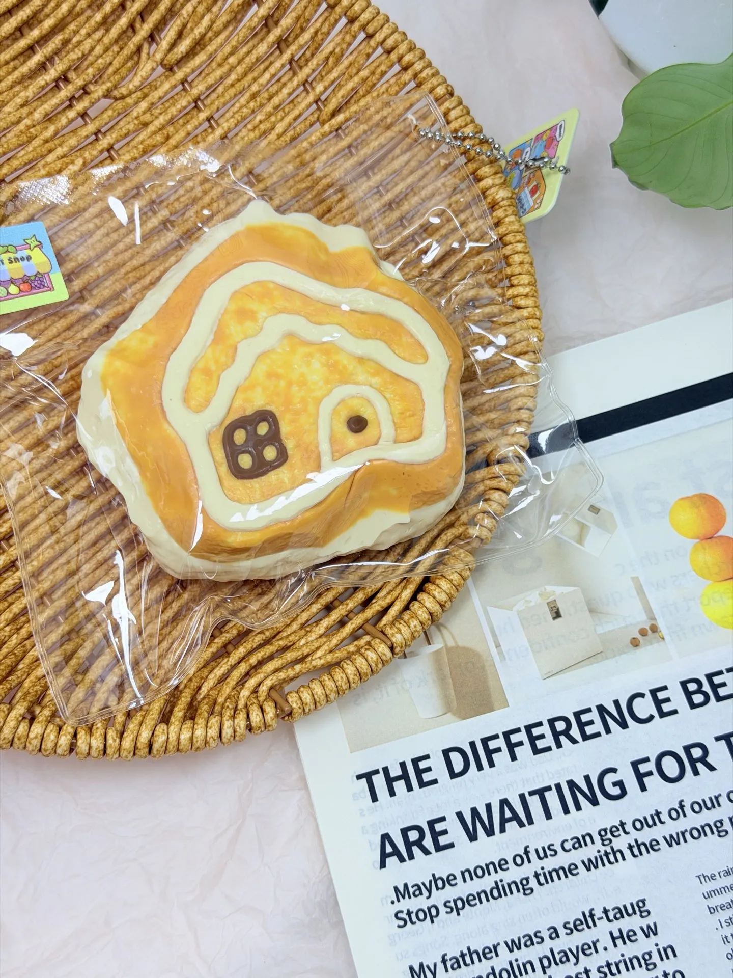 Silicoco Dessert Series Bread House Butter Toast Stress Relief Soft Silicone Toy Slow Rebound Soft Squishy Squeeze #Nulala100029