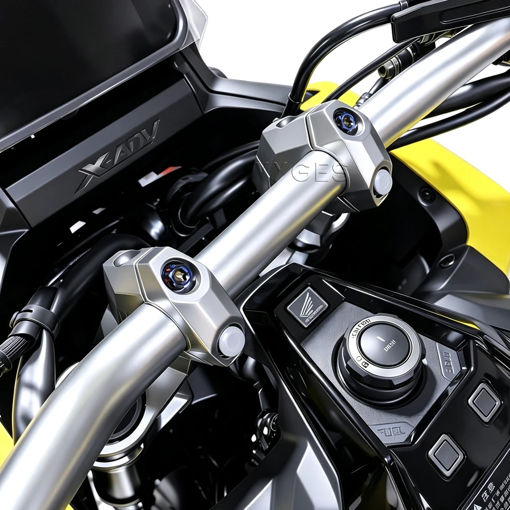 Motorcycle Accessories Handlebar Riser Drag For Honda XADV750 ADV350 ADV160 ADV150 2017- Handle Bar Clamp Extend Adapter