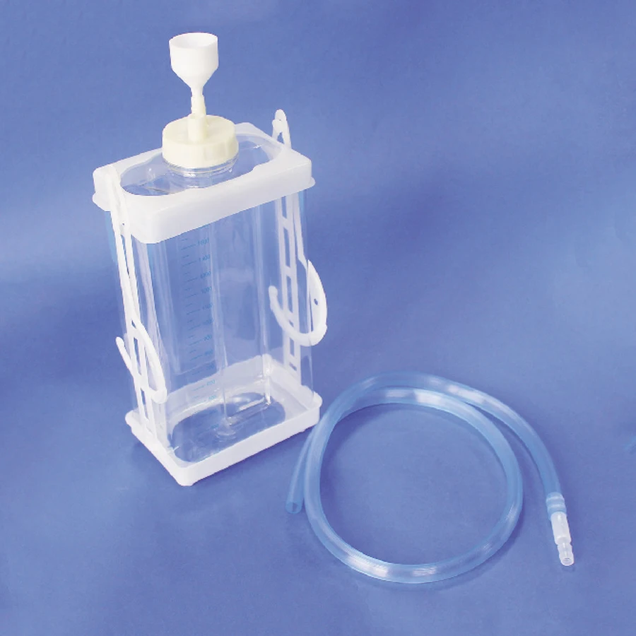 

Disposable Thoracic Chest Drainage Bottle 1600ml Wound Drainage Bottle Water Sealed Single Chamber Chest Drainage Bottle