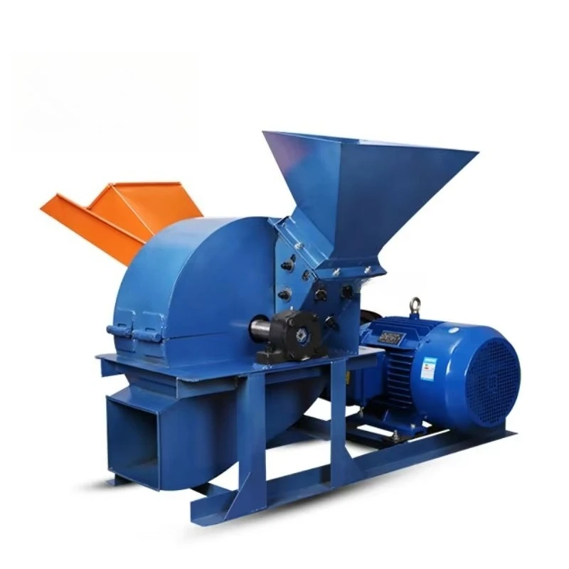 Forestry Machinery Coconut Shell Wood Crusher Machine  with High Capacity Wood Mill for Palm Fiber and Waste Wood Recycling