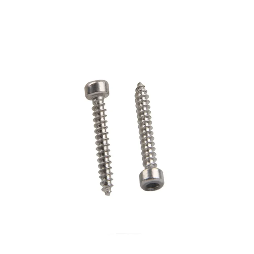 10pcs/Lot  M3.5/M4/M5 304 Stainless Steel With Sliver Hexagon Socket Cap Head 16mm/18mm/20mm/25mm Self Tapping Screw Model