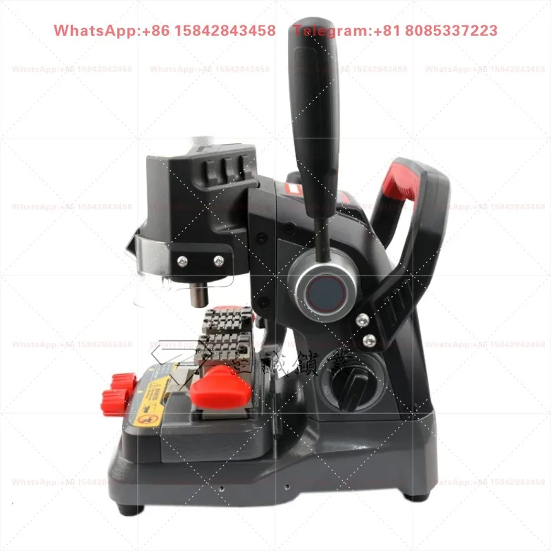 Professional Manual Key Cutting Machine with End, External, and Internal Milling Capabilities