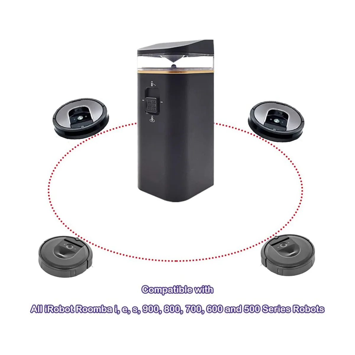 Двойная модель из 2 шт. для робота-пылесоса серии 500/600/700/800/900/E/I/S. Запчасти 4636429