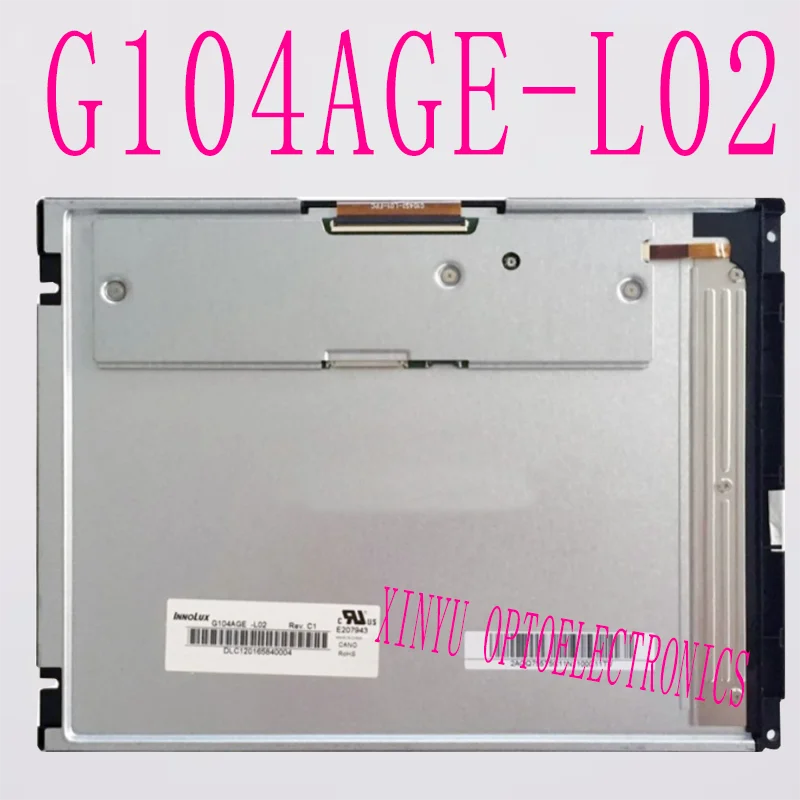 for Innolux Original A Grade LCD Panel 10.4 Inch  G104AGE-L02 G104S1-L01 Industrial Screen Display VGA Controller Test Board