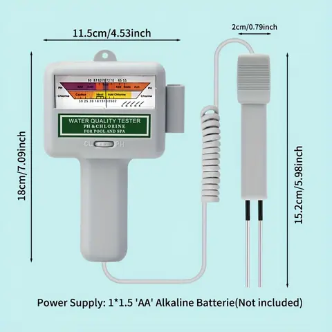 10 best sales क्लोरीन मीटर - №8