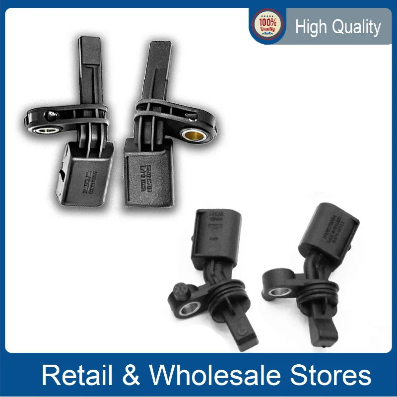 4PCS Front Left & Right ABS Wheel Speed Sensor Replacement WHT003856 WHT003857 2H0927807A 2H0927808A for VW Amarok 2010-2012