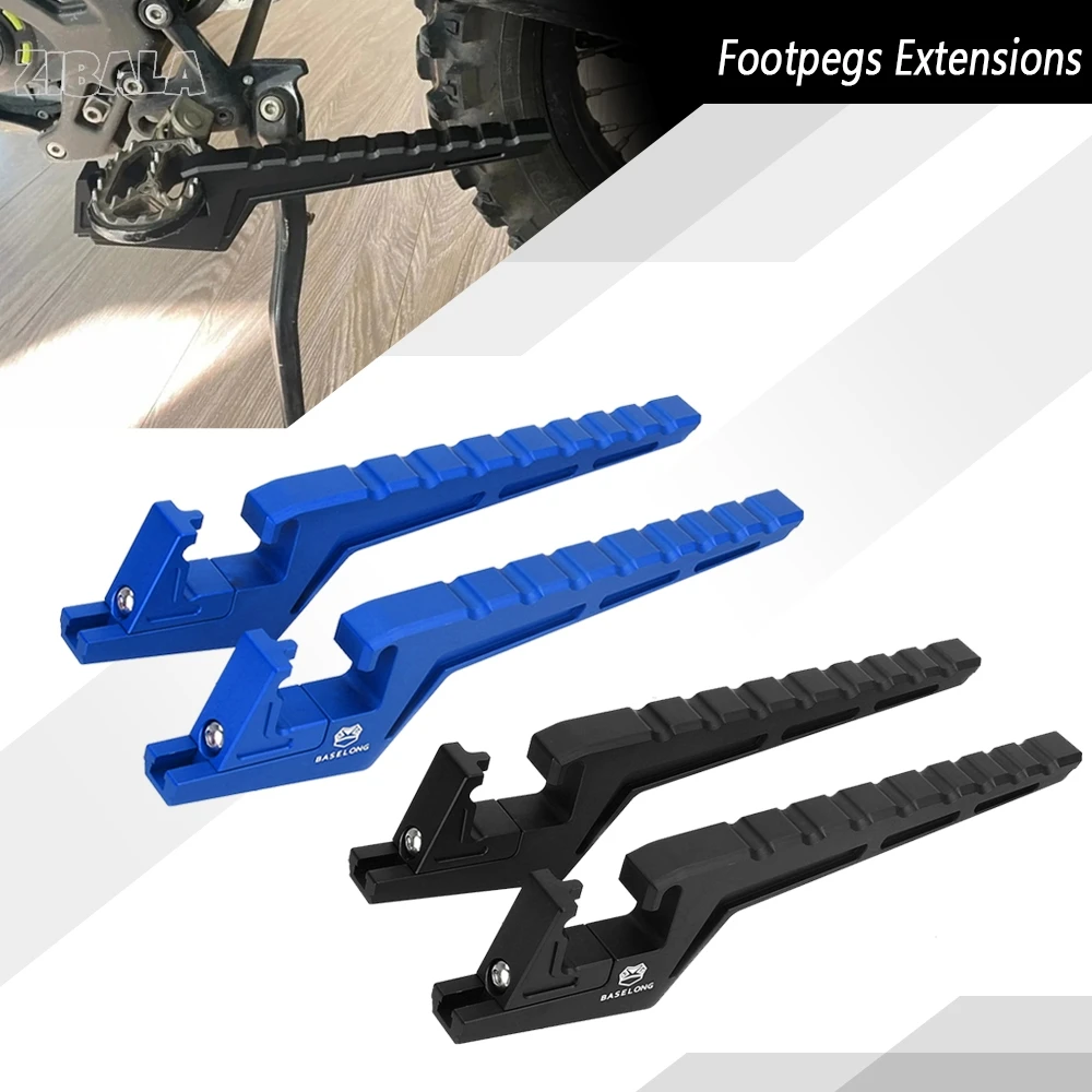 

CNC Motorcycle Passenger Footpegs Extensions FOR Husqvarna FE 250/350/450/501/550 TE 125/250/300 FC 250 350 450 TC 125/250 FS450