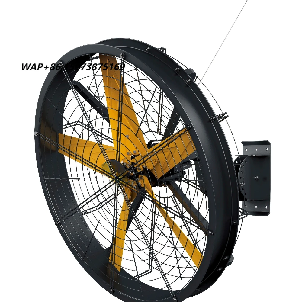Metal Wall Mount Strong Power Electric Fan Industrial Fan Factory Direct Sales