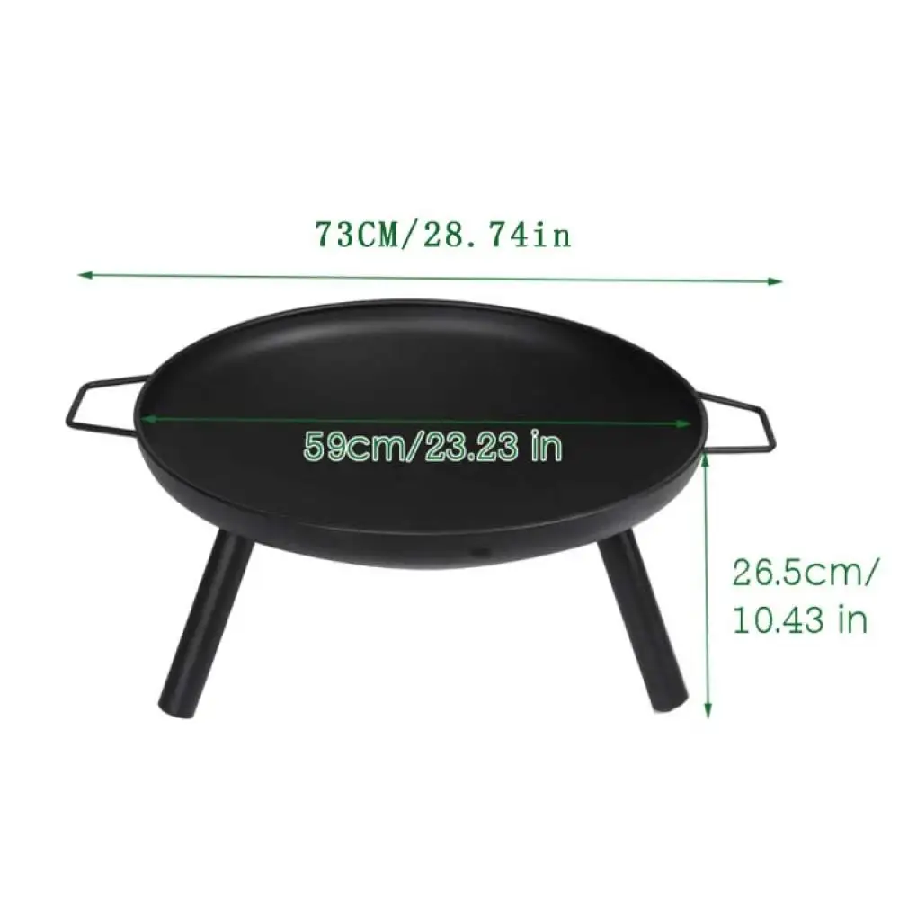 Fireplace Portable Fire Pit Grill Fire Pit Backyard Party Stove Round