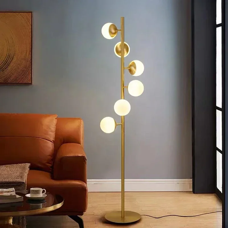 Stylish Modern Floor Lamp for Living Room TV Nightstand Reading Restaurant Study LED Lights