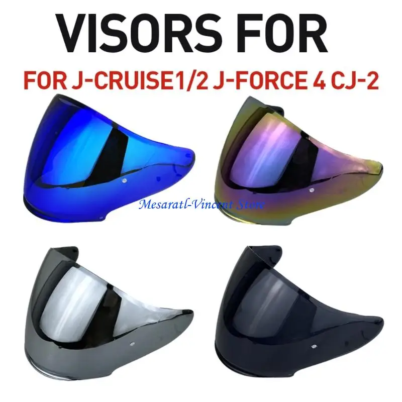 A70F High Definition Anti Scratch Visors Lens Easy Installation Suitable for J CRUISE