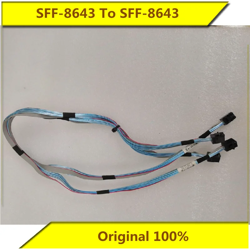 

Original for Ultra Micro SAS 12GB Mini Sas SFF-8643 To SFF-8643 Array Card Data Cable