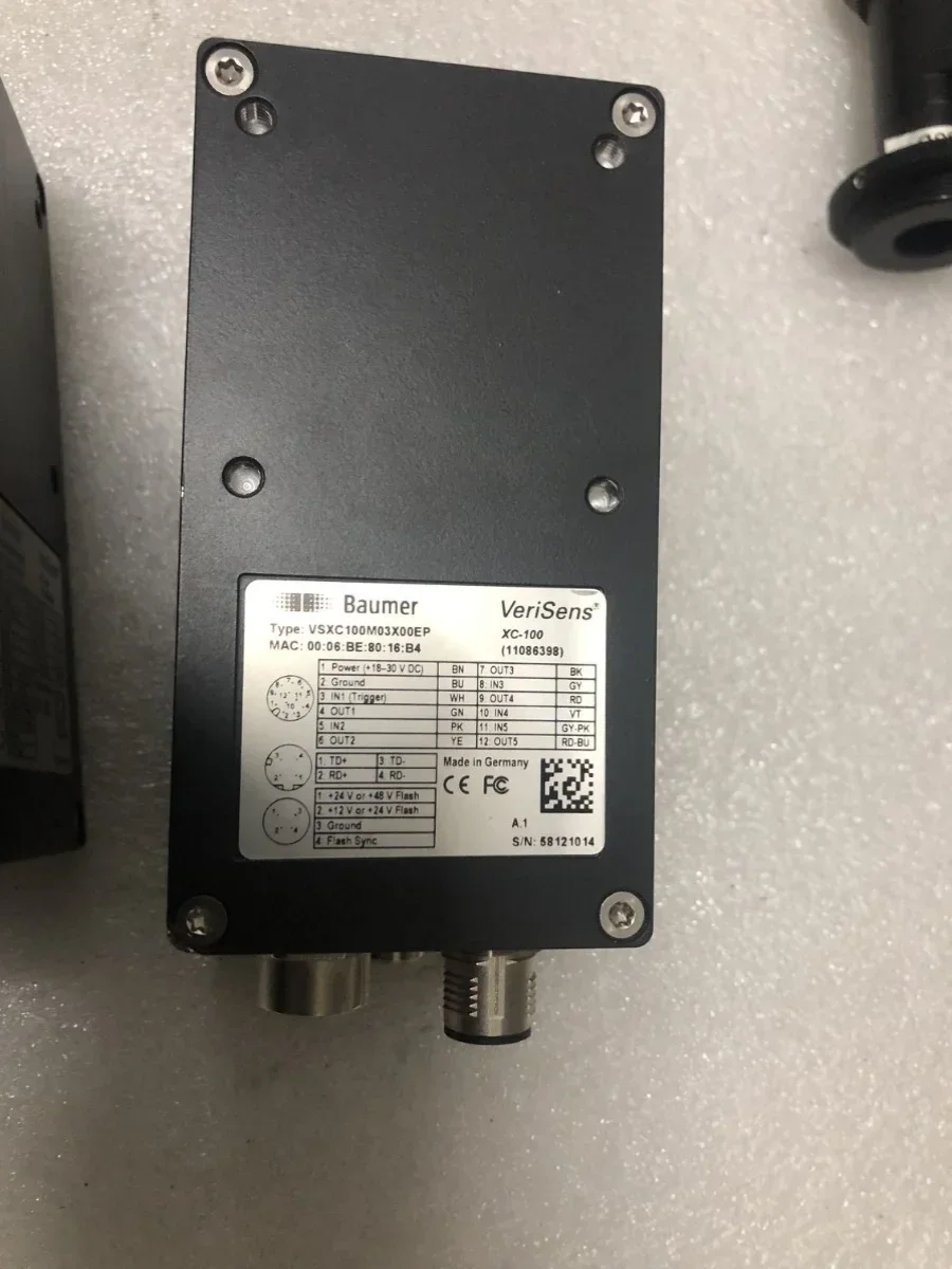 2026 Baumer Lens XC-100 In Stock VSXC100M03X00EP Original In Stock