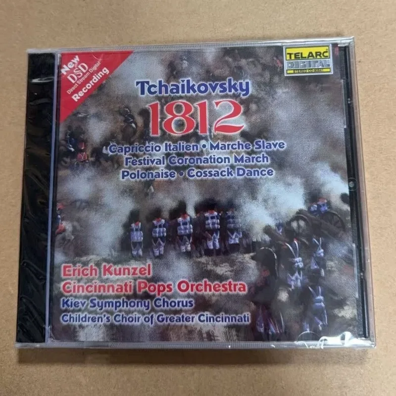 

Tchaikovsky, Authentic Cannon Fire Recording of 1812 Overture, TCHAIKOVSKY, Capriccio Italien, Kunzel, CD