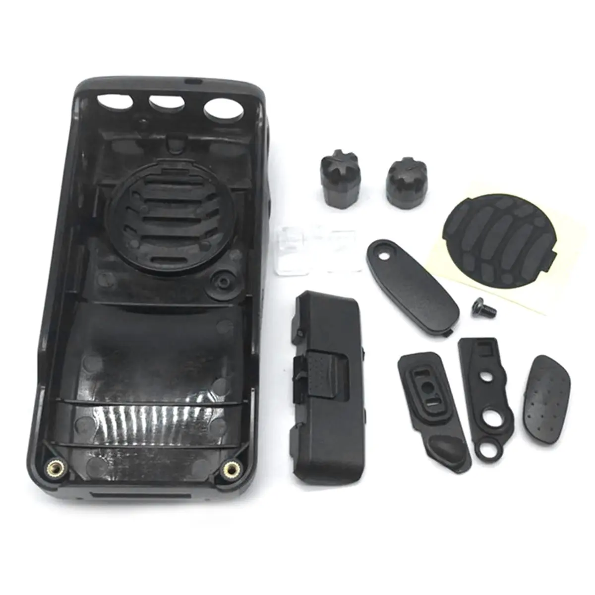 11·11COUPON Front Panel Cover Case Housing Shell with Volume Channel Knobs for TK-3000 TK-2000 TK3000 TK2000 TK-U100 Radio